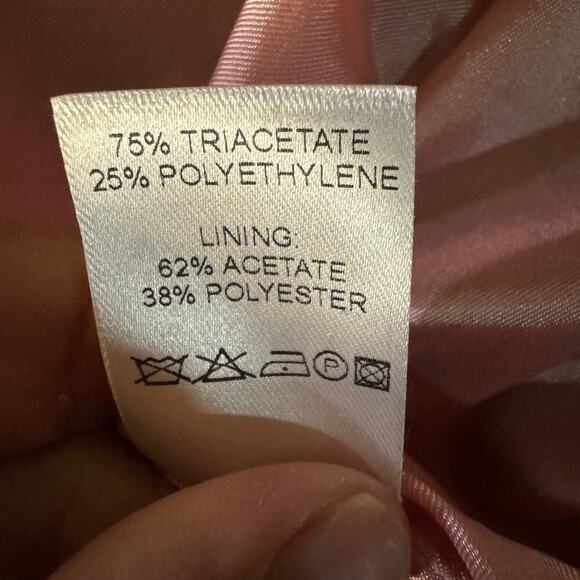 THE FOLD London Rosnaree Sheath Dress Blue Pink Size 14 Officewear Office Siren - Picture 8 of 10